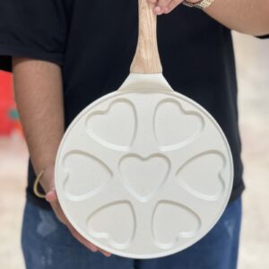 ماهیتابه پنکیک قلبی‌شکل هفت‌خانه